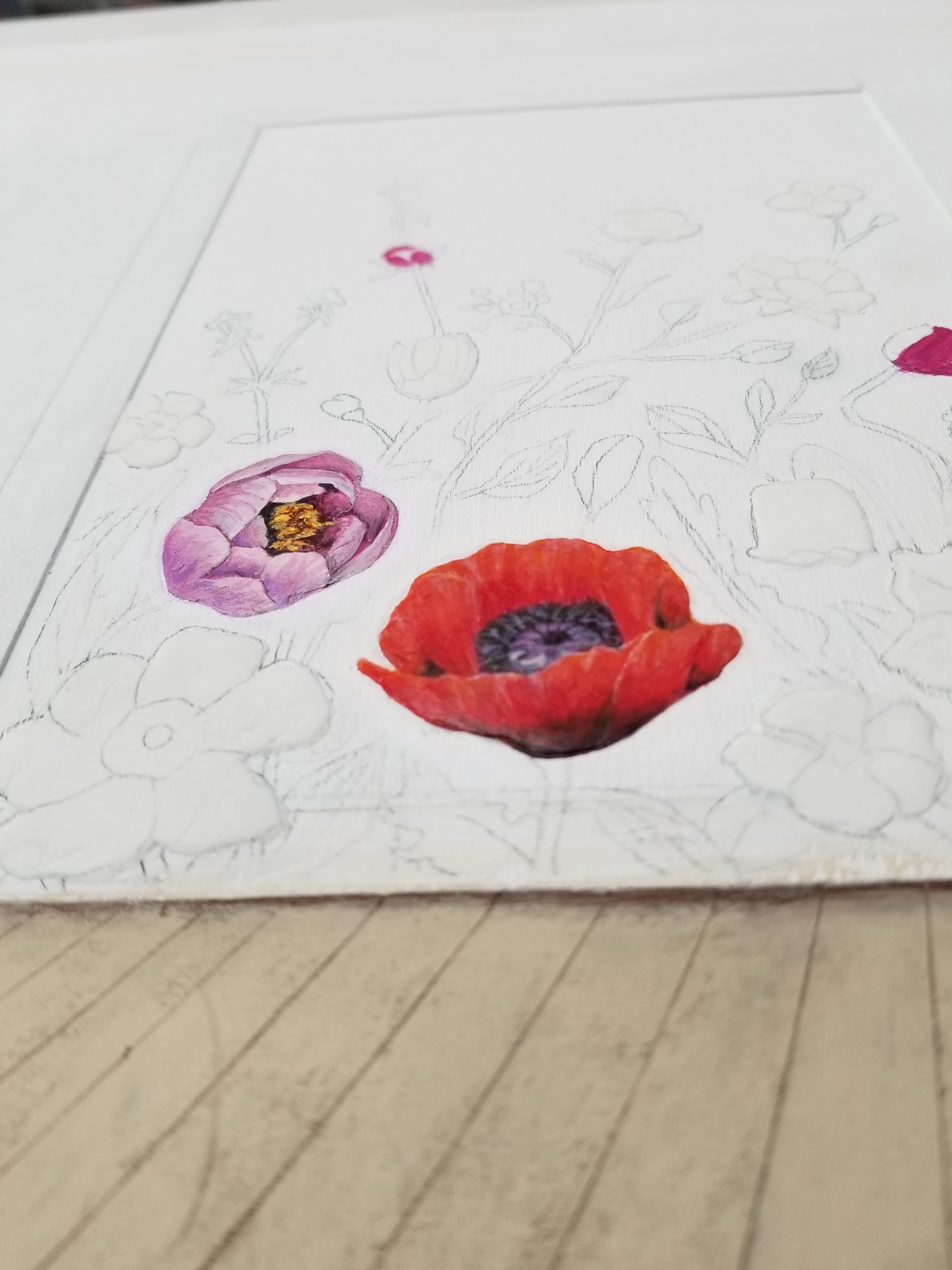 Work Process 8 - Colouring