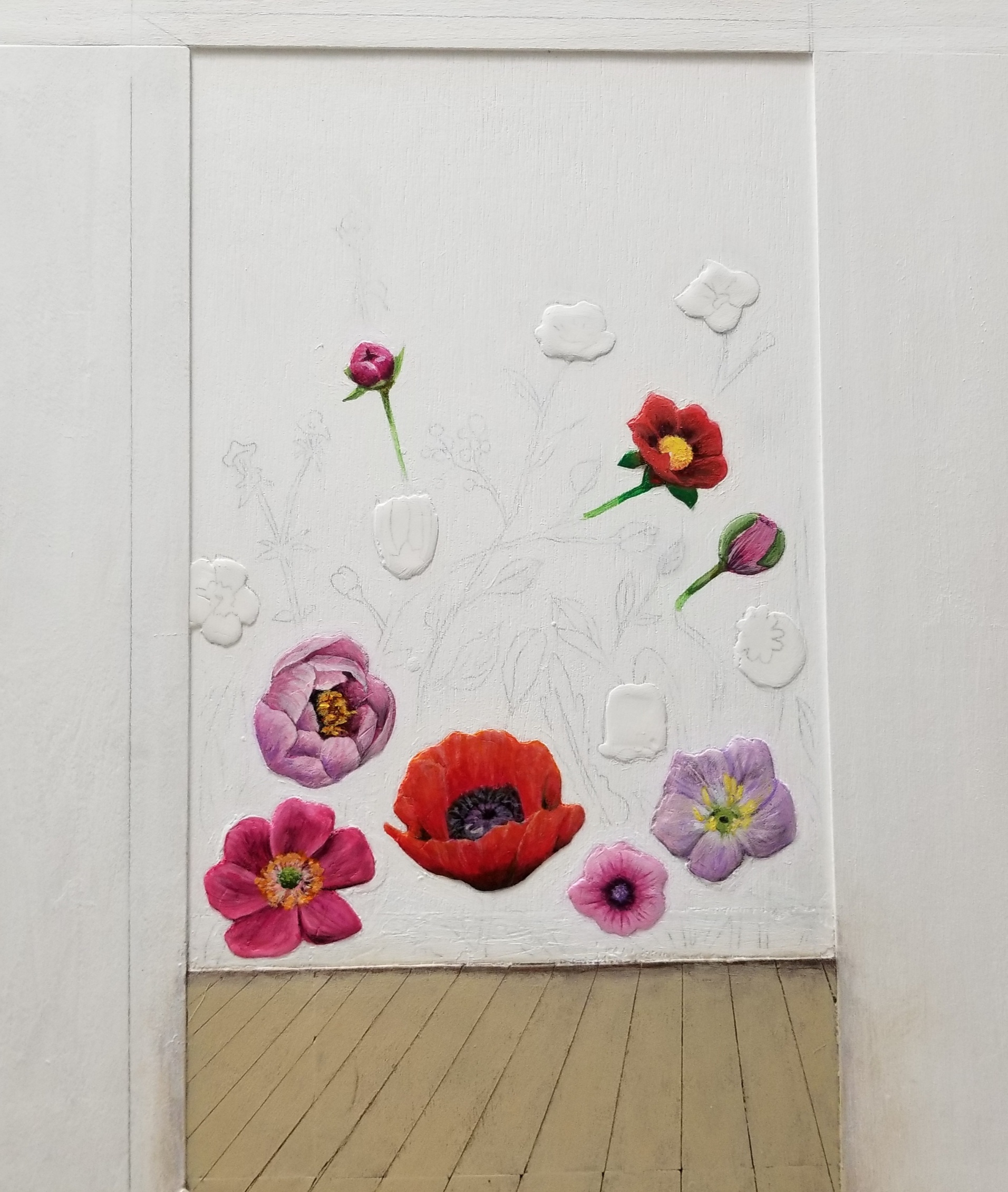 Work Process 9 - More Colouring